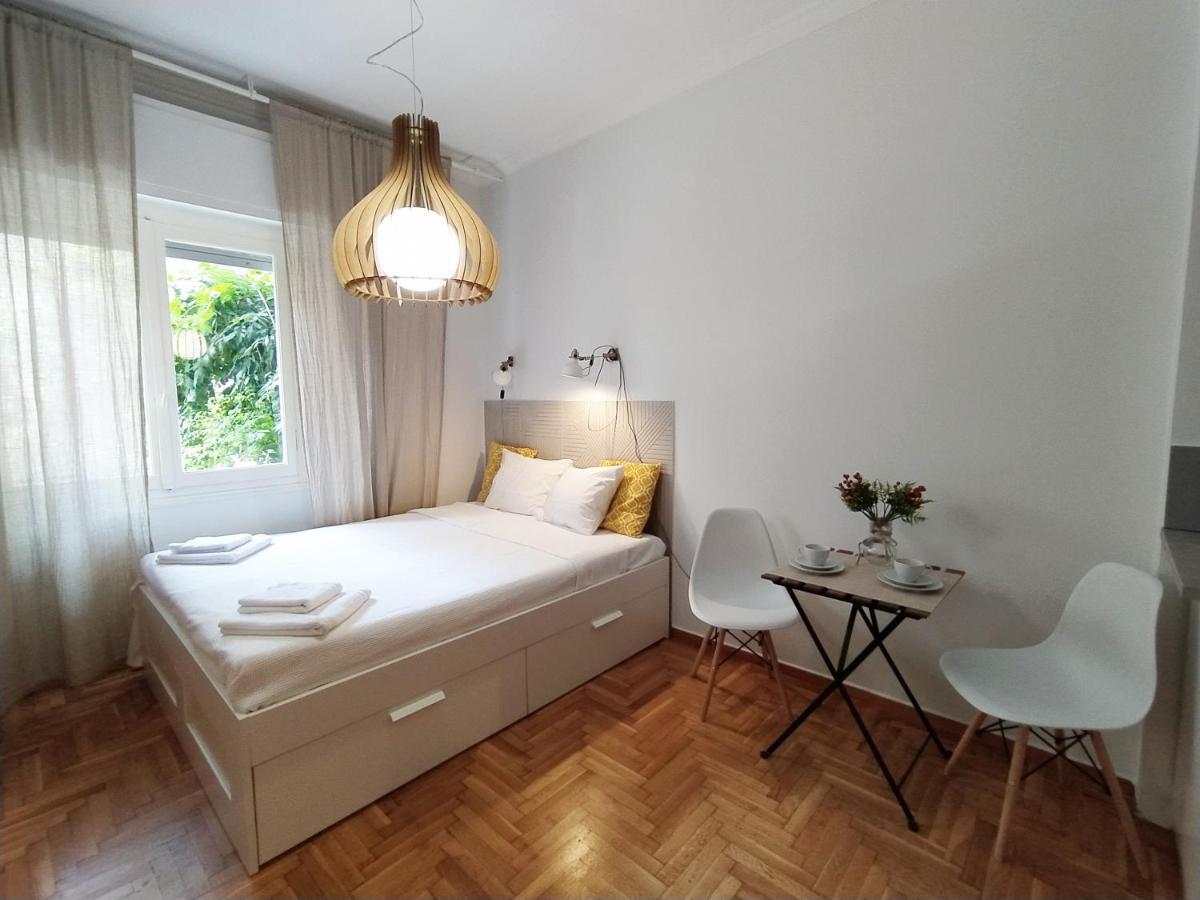 Rustic Studio Apartment Athena Bagian luar foto
